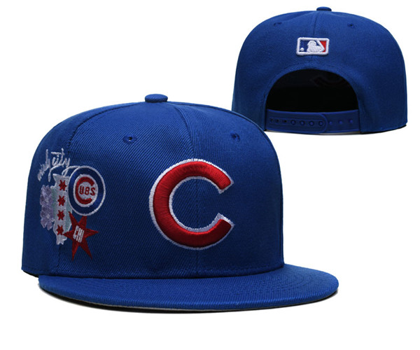 Chicago Cubs Stitched Snapback Hats 017